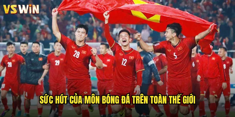 Đam Mê Bóng Đá Thăng Hoa Cùng VSWIN Thiên Đường Cá Cược Thể Thao 2 Sức hút của môn bóng đá trên toàn thế giới